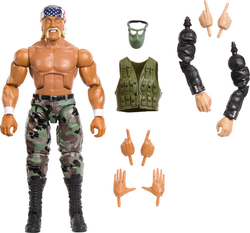 Wwe Elite Figura De Acción Summerslam Hulk Hogan Con Acces