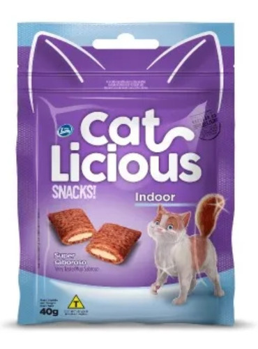 Imagen 1 de 1 de Galletas Gato Cat Licious Indoor - - Unidad a $7500