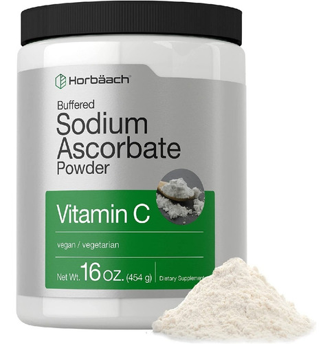 Ascorbato De Sodio Vitamina C Horbäach (454 G)