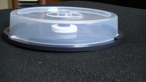 Caixa Pack Vazio Para 10 Cds Dvds Da Elgin, Multilaser Tubo