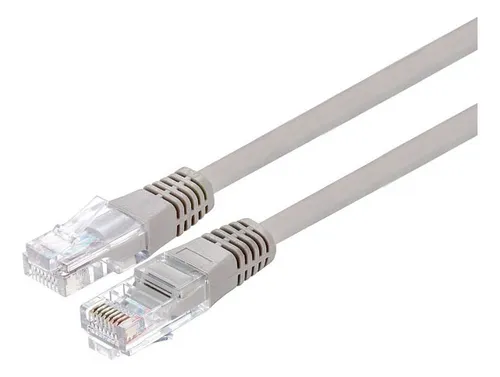 Cable De Red Ethernet Armado Rj45 Utp 1 Metro Patch Cord