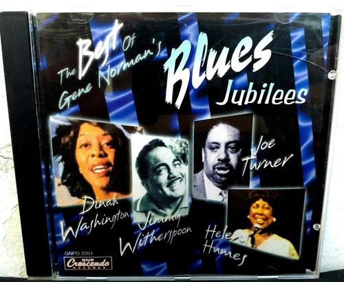 Varios - Best Of Gene Norman's Blues Jubilees - Cd Usa 1999