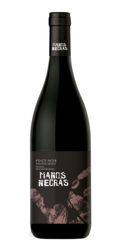 Vino Manos Negras Pinot Noir Red Soil Botella 750cc - Enotek