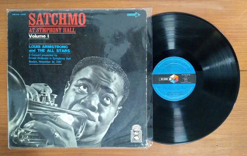 Louis Armstrong At Symphony Hall Vol 1 Disco Lp Vinilo