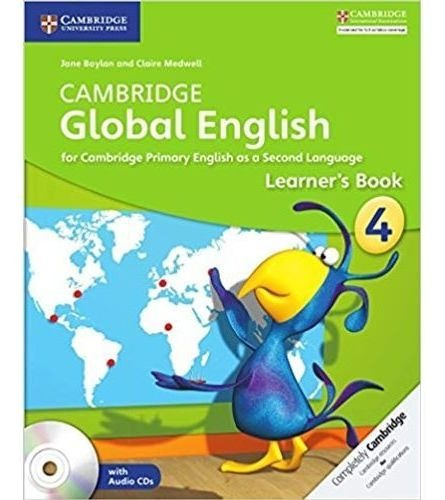 Livro Cambridge Global English Stage 4 Lb Com Audio Cd