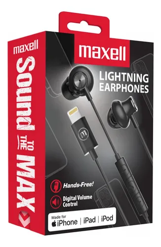 Audífono Maxell Lightning Para iPhone O iPad