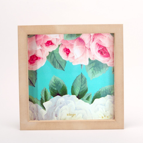 Imagen 3 de 7 de Cuadros Decorativos Frases Flores Tropical