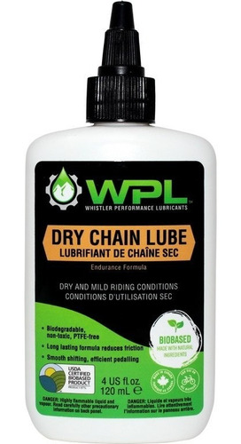 Lubricante Dry Chain Lube De Wpl