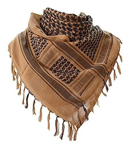 Militar Shemagh Tactical Desert 100% Algodón Keffiyeh Bufand