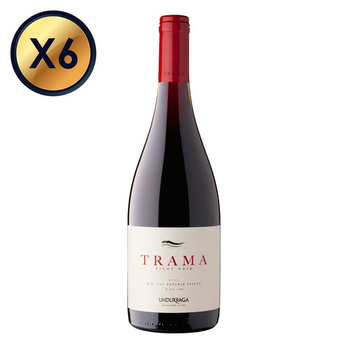 Undurraga Trama Pinot Noir 750cc - Pack 6 Botellas