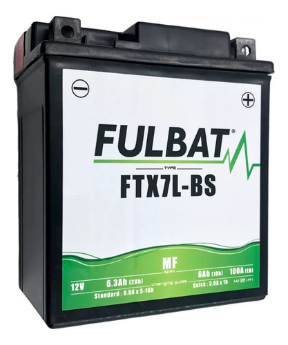 Batería Fulbat Ftx7l-bs 