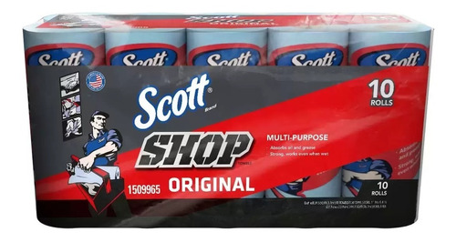 Scott® Toalla Multiusos 10 Rollos