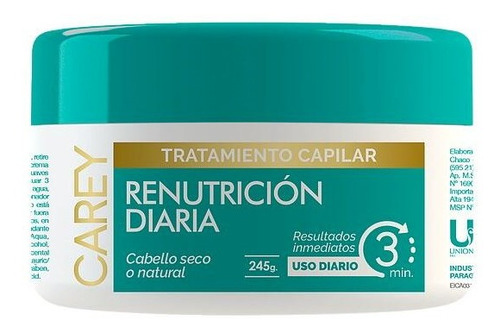 Tratamiento Capilar Carey 245 Gr Cabellos Secos