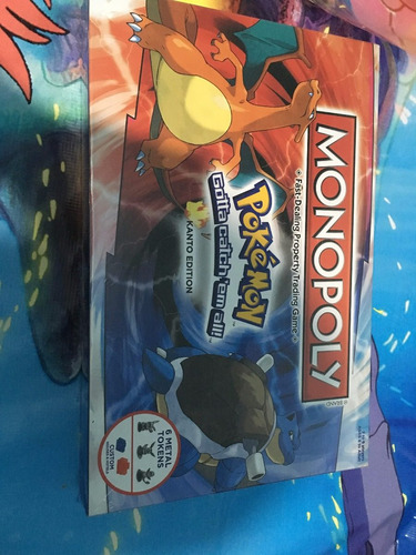 Monopoly Version Pokemon Edicion Kanto Edition Juego De Mesa