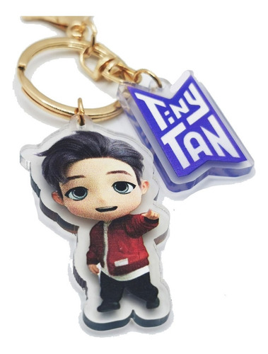 Llavero Coreano De Moda Kpop / Tiny Tan Rm (2 Piezas)