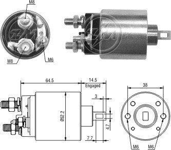 Automatico Motor Partida Ranger