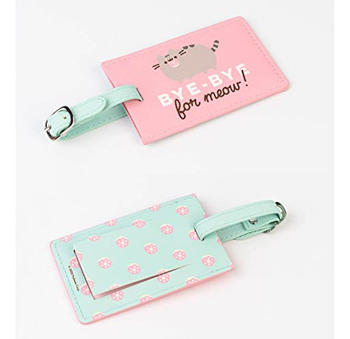 Set De Viaje Oficial De Pusheen, Soporte Para Pasaporte, Eti