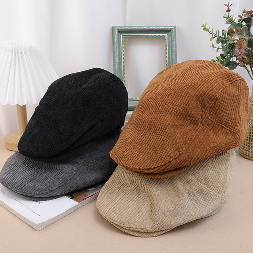 Gorro Casual Ajustable Para Vendedor De Periódicos Con Boina