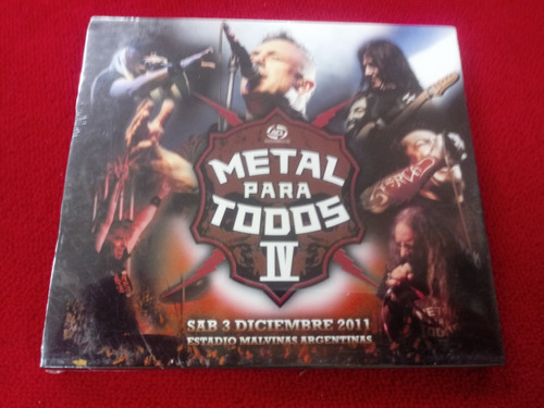 Metal Para Todos 4 / Compilado Heavy Nacional / Ind Arg A9