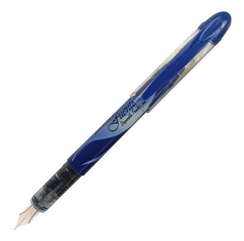 Boligrafo Tipo Fuente Zebra Z-fontain Punto Fino 0.5mm Azul 