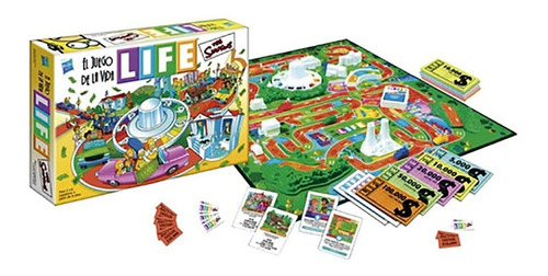 Juego De La Vida Life Los Simpsons 9772 Licencia Hasbro