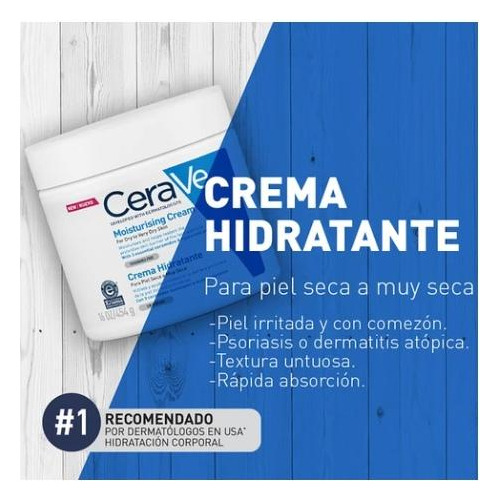 Imagen 4 de 11 de Cerave Crema Hidratante Corporal 473ml