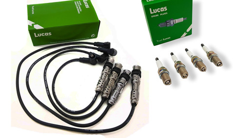 Kit Cables+bujias Volkswagen Gol Trend 1.6