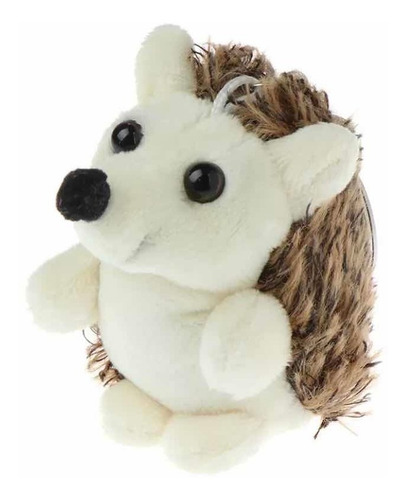 Llavero Peluche Felpa Erizo Puerco Espín Tierno Kawaii