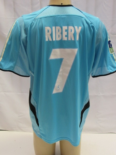 Camisa Futebol Do Olympique Marselha Da França #7 Ribery Enc
