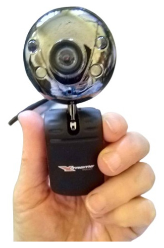 Webcam Extreme  1.3mp Usb Luz Regulable Plug And Play