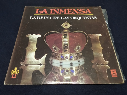 La Inmensa La Reina De Las Orquestas Lp Vinil Salsa Latina