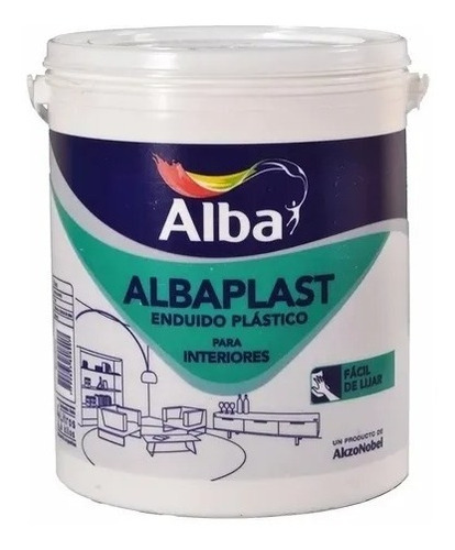 Enduido Plástico Interior Albaplast 20 Lts - Deacero