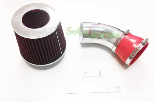 Red Short Air Intake & Filter Set For 1996-1999 Buick Le Ttz