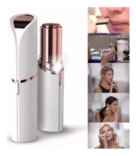 Batom Facial Depilador Recarregável Portátil