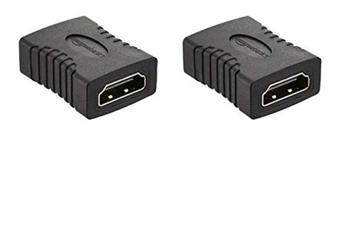 Adaptador De Acoplador Hdmi Hembra A Hembra (2 Unidades)