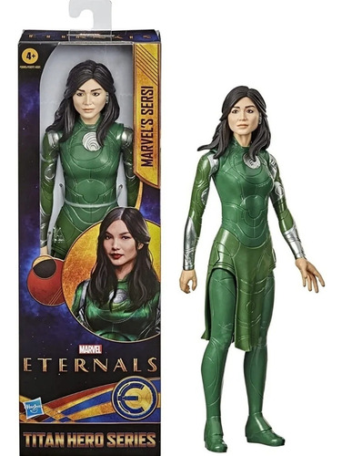 Muñeco Marvel The Eternals  Sersi Titan Hero Series Sryj