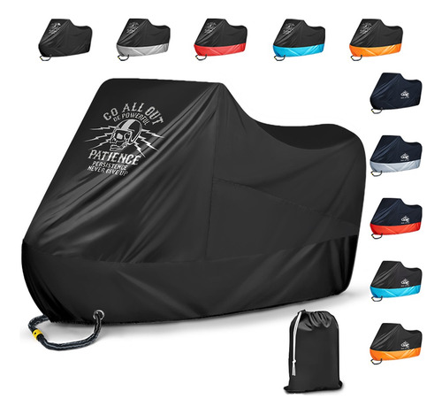 Funda Motocicleta Impermeab Grueso Cubiertas Para Moto