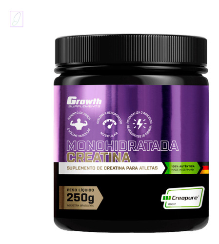 Creatina (250g) Creapure Growth Supplements Sabor S/n