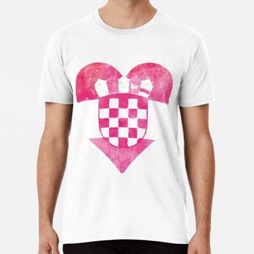 Remera Icono De País De Croacia Viajes Nacido En Icono De Pa