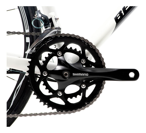 Bicicleta Belfort Copan Sora R700 T53.5 Hielo Negro 2024 Color Blanco Tamaño del cuadro G