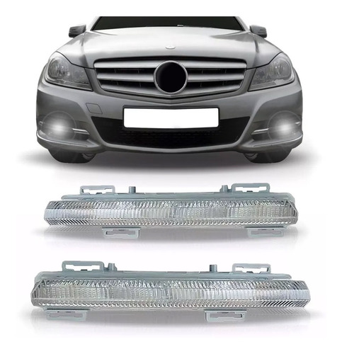 Led Luz Diurna Mercedes C180 C200 2012 2013 2014