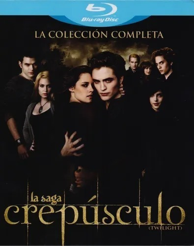 Crepusculo Twilight La Saga Completa 5 Peliculas Blu-ray