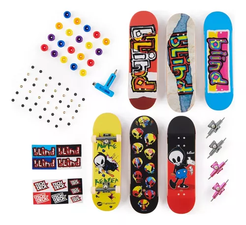 Skate De Dedo - Tech Deck - Finesse Skateboard - Sunny - D'Or Mais Saúde