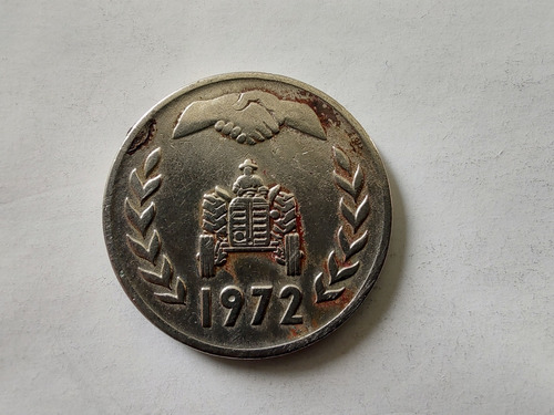 Moneda Argelia 1 Dinar 1972 Fao (x37