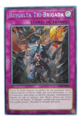 Yugi-oh! Tri-brigade Revolt Ra01-en079 Secret