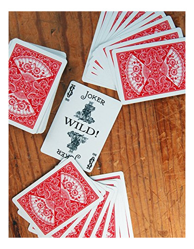 Juego De Cartas Bicycle Canasta Games, Multicolor