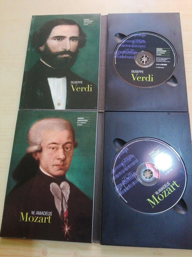 Grandes Compositores,libros Y Cds , Sol 90. Lote De 10. (Usado)
