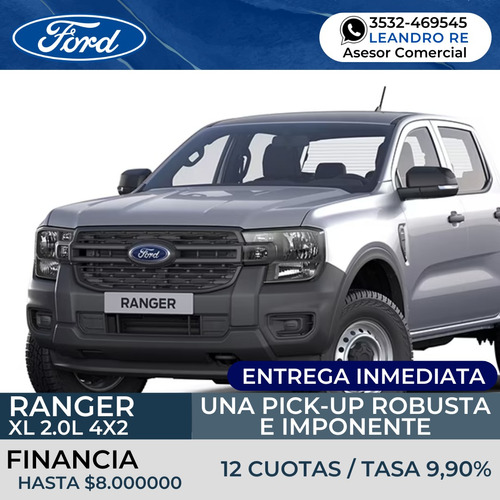 Ford Ranger Xl 2.0l 4x2
