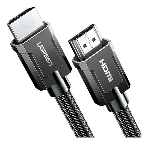 Cable Hdmi 2.1 Un135 Malla Nylon 1.5 Metros Garantia X Vida