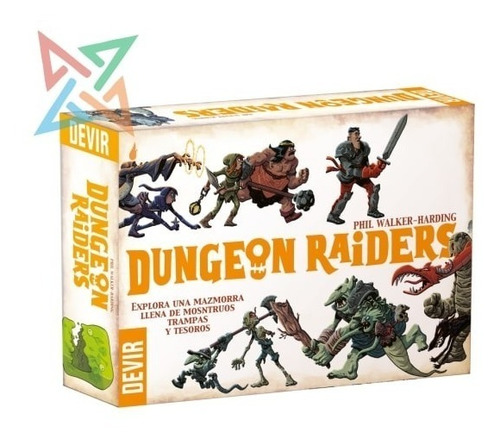 Dungeon Raiders - Juego D Mesa Para Toda La Familia Aventura